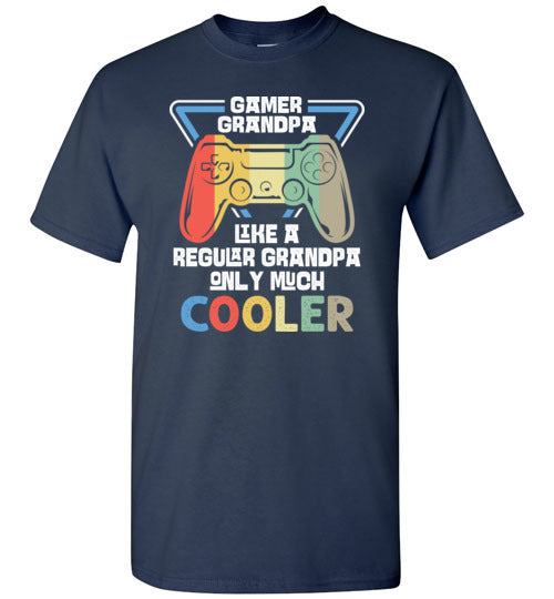 Gamer Grandpa Like a Regular Grandpa Only Much Cooler Shirt