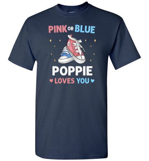 Pink or Blue Poppie Loves You Shirt