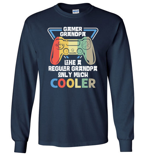 Gamer Grandpa Like a Regular Grandpa Only Much Cooler Shirt
