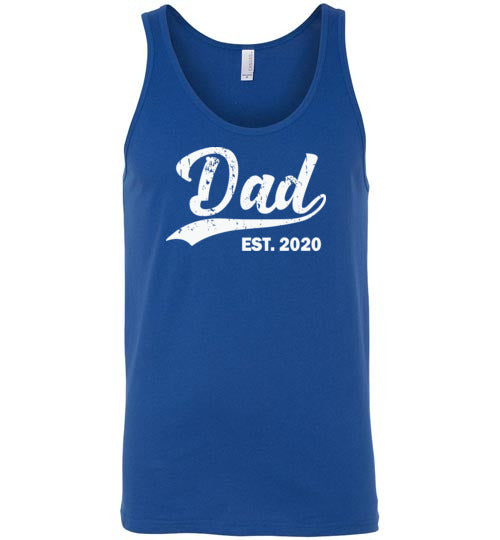 Dad Est 2020 Tank Top