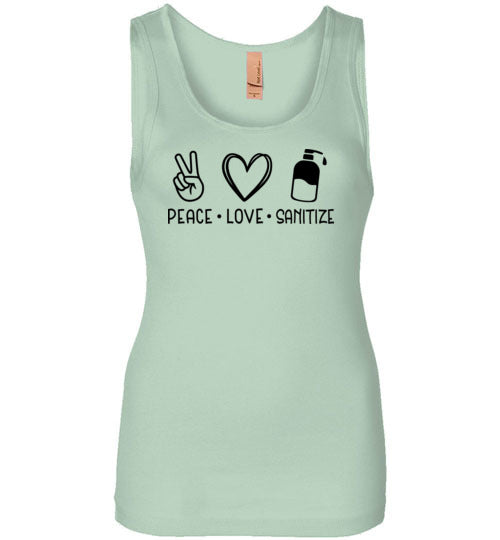 Peace Love Sanitize Tank Top