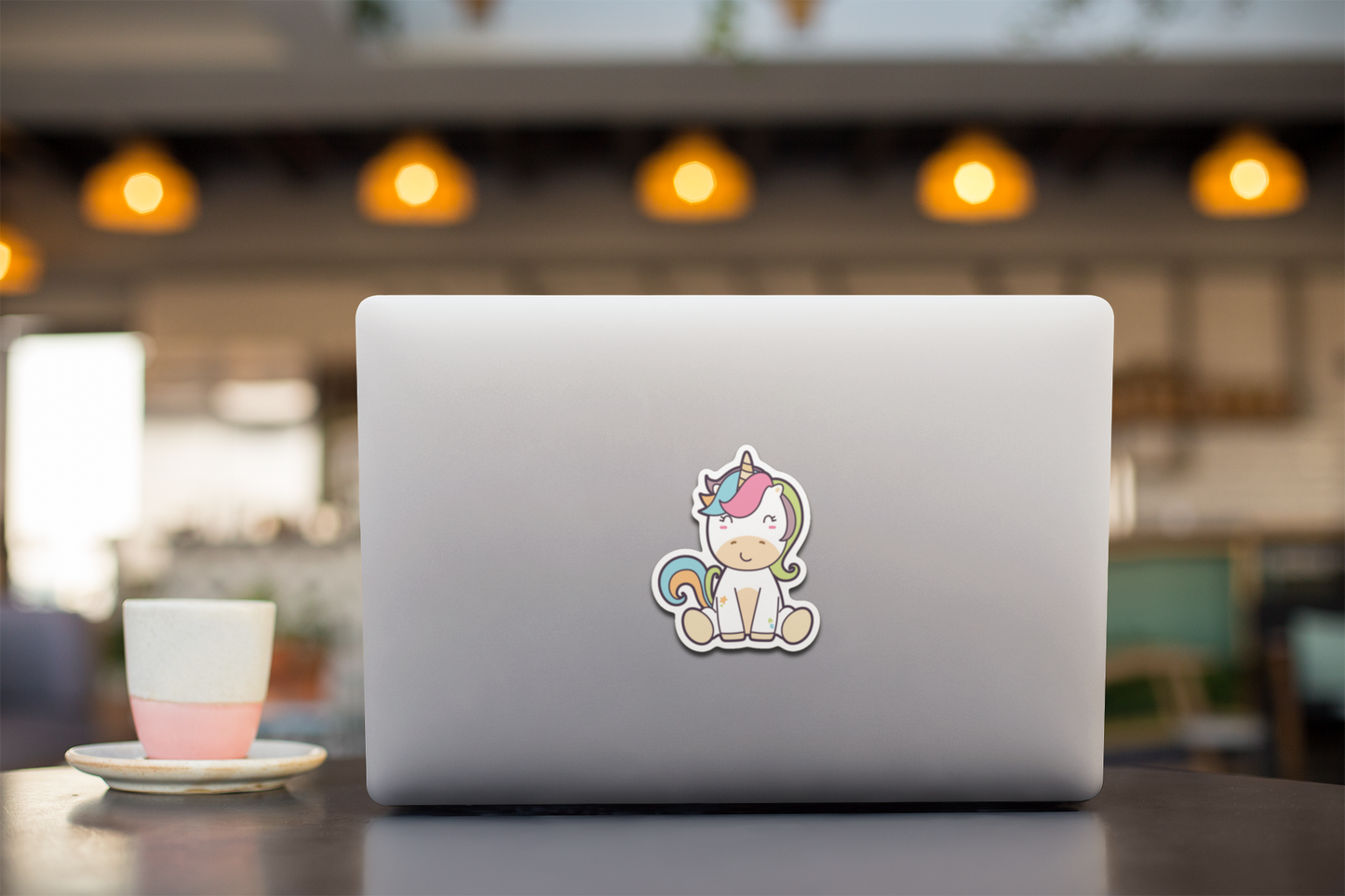 Vinyl Rainbow Unicorn Decal Sticker