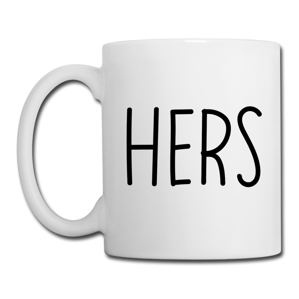 Hers Coffee/Tea Mug - white