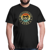 Best Doodle Dad Ever Men's Premium T-Shirt - black