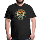 Best Doodle Dad Ever Men's Premium T-Shirt - charcoal grey