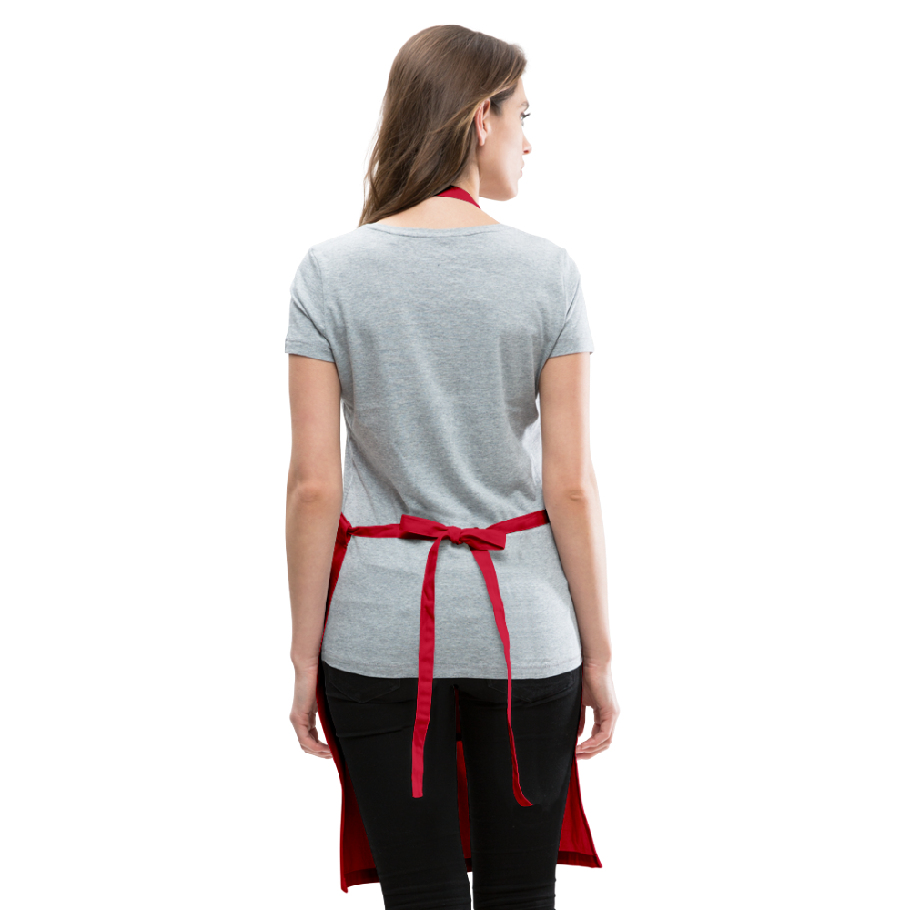 I'll Feed All You Feckers Adjustable Apron - red