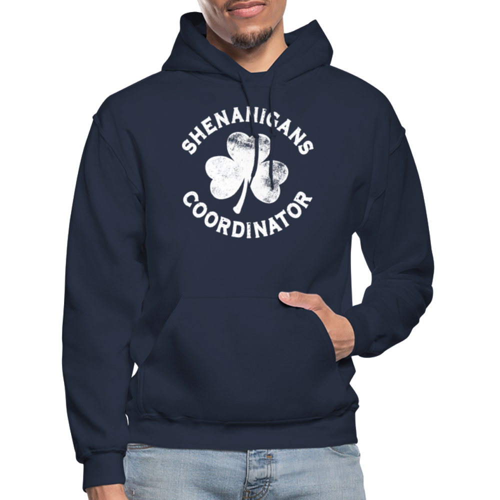 Shenanigans Coordinator Gildan Heavy Blend Adult Hoodie - navy