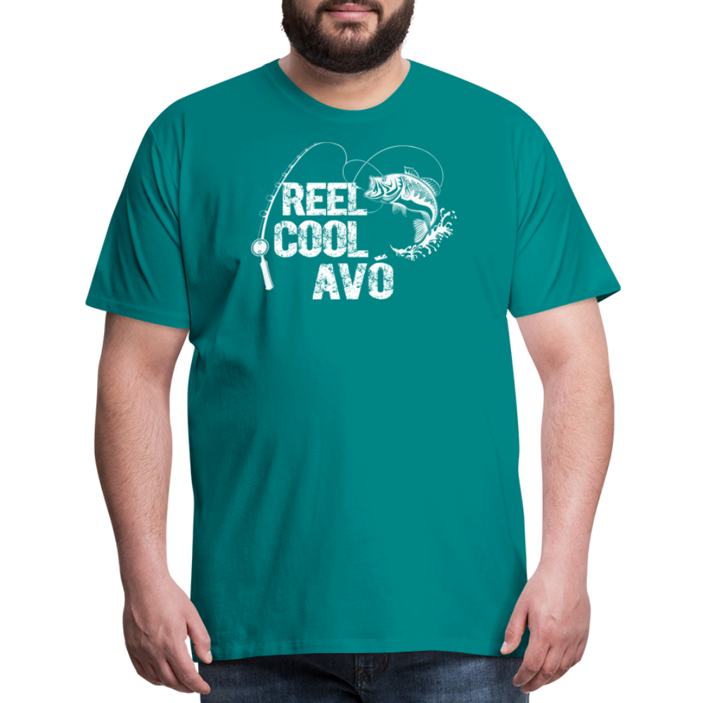 Reel Cool Avo Men's Premium T-Shirt - teal