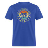 Best Doodle Dad Ever Unisex Classic T-Shirt - royal blue