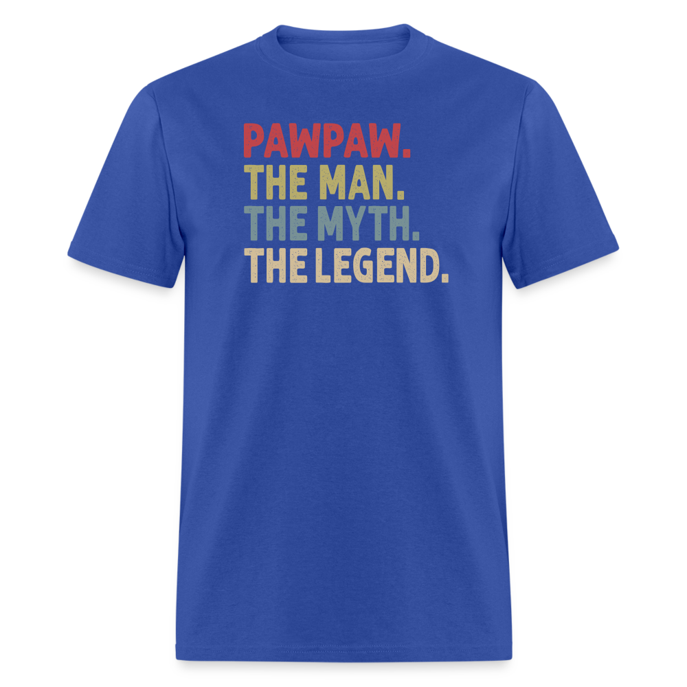 Pawpaw the Man the Myth the Legend Unisex Classic T-Shirt - royal blue