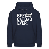 Best Cat Dad Ever Men's Hoodie - navy