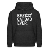 Best Cat Dad Ever Men's Hoodie - charcoal grey