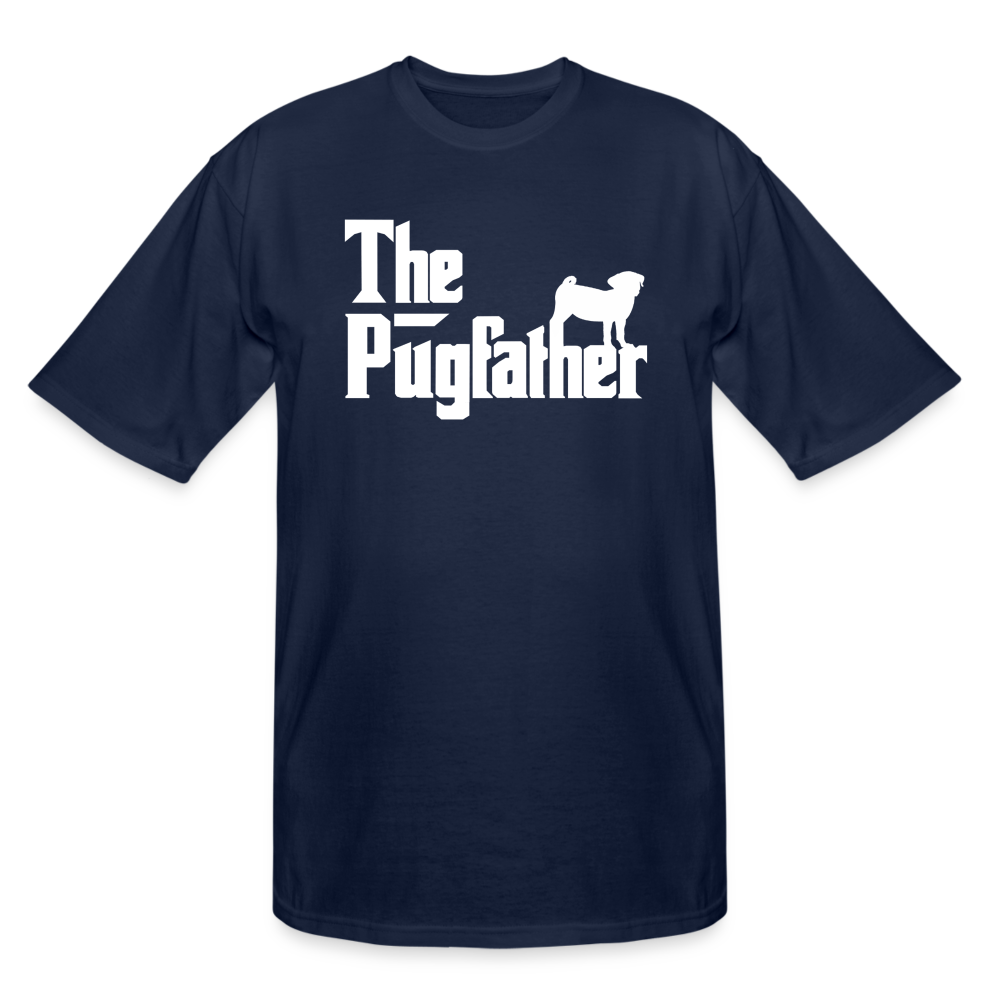 The Pugfather Men's Tall T-Shirt - navy