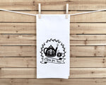 Time for Tea Flour Sack Dish Towel Farmhouse Rustic Birthday Housewarming New Home Christmas Gift Idea for Tea Lover Women Mom Grandma Wife