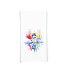 Siberian Husky Rainbow Winter Sunset Reflection Flour Sack Kitchen Towel Dog Dish Cloth Mother's Day Hostess Birthday Christmas Gift Idea