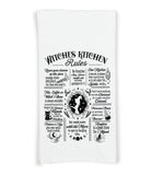 Witches Kitchen Flour Sack Kitchen Towels Witch Birthday Christmas Housewarming Hostess Halloween Gift for Witchy Women and Men