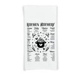 Witches Kitchen Flour Sack Kitchen Towels Witch Birthday Christmas Housewarming Hostess Halloween Gift for Witchy Women and Men