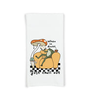 Inspirational Frogs Set of 3 Flour Sack Kitchen Tea Hand Towels Frog Lover Home Decor for Women Men