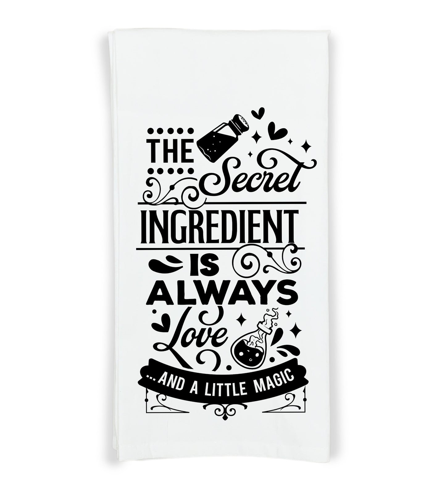 Witches Kitchen Flour Sack Kitchen Towels Witch Birthday Christmas Housewarming Hostess Halloween Gift for Witchy Women and Men