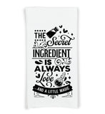 Witches Kitchen Flour Sack Kitchen Towels Witch Birthday Christmas Housewarming Hostess Halloween Gift for Witchy Women and Men