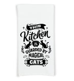 Witches Kitchen Flour Sack Kitchen Towels Witch Birthday Christmas Housewarming Hostess Halloween Gift for Witchy Women and Men