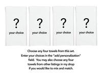Witches Kitchen Flour Sack Kitchen Towels Witch Birthday Christmas Housewarming Hostess Halloween Gift for Witchy Women and Men