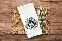 Set of 3 Alaskan Malmute Flour Sack Kitchen Towels Funny Dog Lover Hand Tea Dish Towels Birthday Housewarming Christmas Gift for Women Men