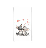 Chihuahua Tea Towel, 27x27 Flour Sack Hand Towel, Valentine's Day Birthday Mother's Day Christmas Gift Idea for Chihuahua Dog Lover