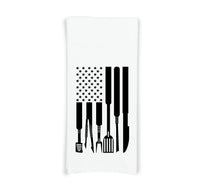 American Flag Grilling Tools Hand Towel BBQ Grill Cook Grilling Barbecue Birthday Father's Day Christmas Gift for Men Dad Grandfather Him