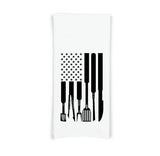 American Flag Grilling Tools Hand Towel BBQ Grill Cook Grilling Barbecue Birthday Father's Day Christmas Gift for Men Dad Grandfather Him