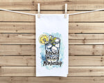 Renewed My Gin Membership Flour Sack Kitchen Towel Funny Bar Dish Cloth Cockail Party Hostess Housewarming Birthday Christmas Gift Idea