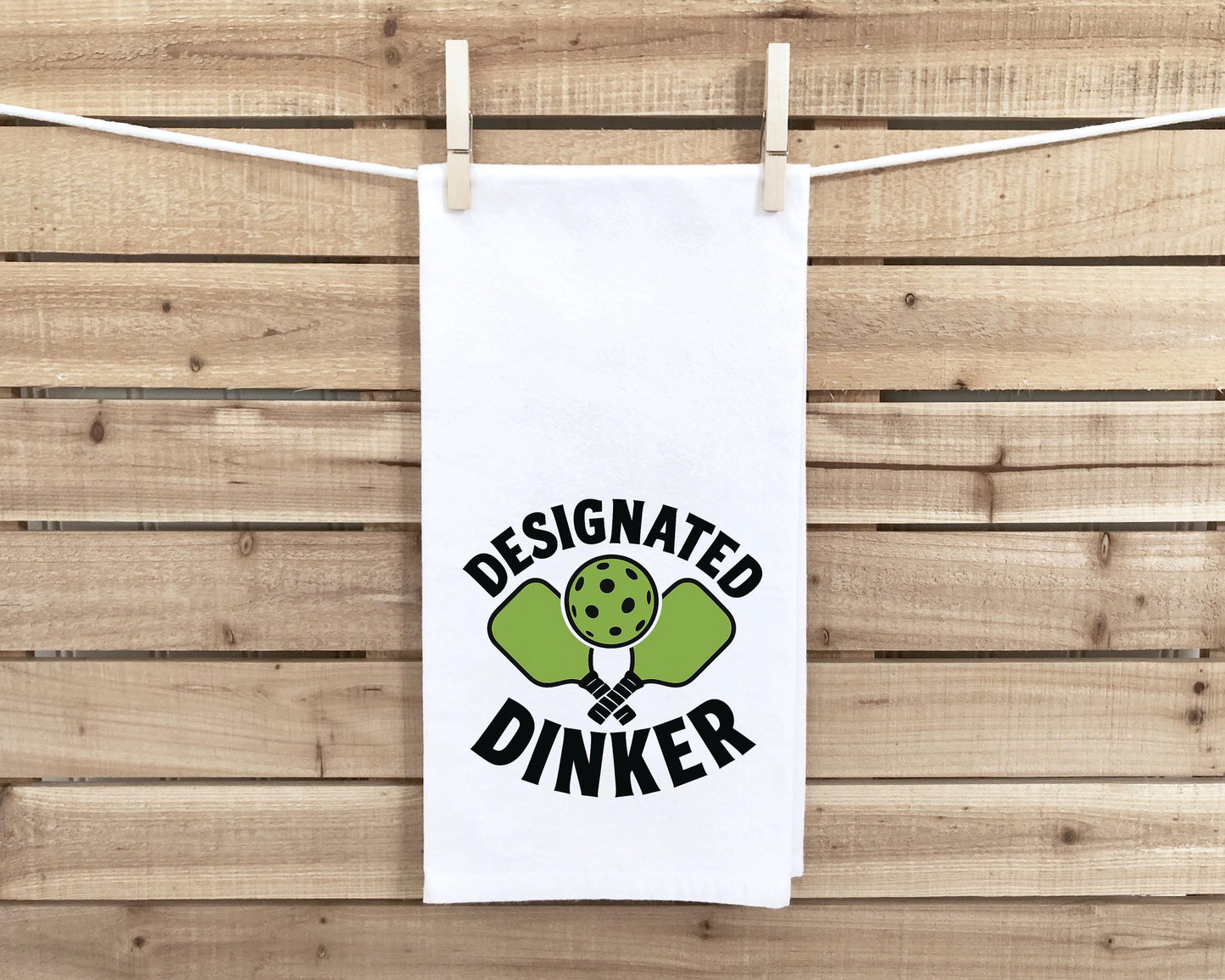 Funny Pickleball Towel Set – 8 Cotton Kitchen Towels with Dinking Humor – Pickleball Gifts for Players, Coaches, Tournaments & Fans