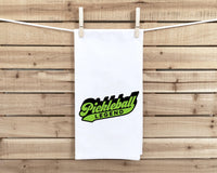 Funny Pickleball Towel Set – 8 Cotton Kitchen Towels with Dinking Humor – Pickleball Gifts for Players, Coaches, Tournaments & Fans