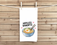Hopeless Ramentic 100% Cotton Flour Sack Kitchen Towel, Birthday Mother's Day Christmas Valentine's Day Gift Idea