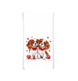 Cavalier King Charles Spaniel Holiday Towel Set of 8 Valentine St Patrick Cinco de Mayo Easter 4th of July Halloween Thanksgiving Christmas