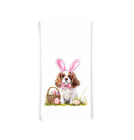 Cavalier King Charles Spaniel Holiday Towel Set of 8 Valentine St Patrick Cinco de Mayo Easter 4th of July Halloween Thanksgiving Christmas