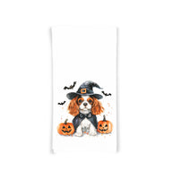 Cavalier King Charles Spaniel Holiday Towel Set of 8 Valentine St Patrick Cinco de Mayo Easter 4th of July Halloween Thanksgiving Christmas