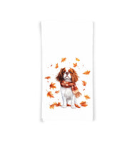 Cavalier King Charles Spaniel Holiday Towel Set of 8 Valentine St Patrick Cinco de Mayo Easter 4th of July Halloween Thanksgiving Christmas