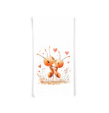 Ant Couple Flour Sack Cotton Tea Towel Valentine's Day Birthday Mother's Day Christmas Entomology Lover Gift Idea