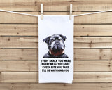 Brussels Griffon Every Snack You Make Kitchen Towel Funny Cute 100% Cotton Flour Sack Tea Towels Birthday Mother's Day Gift Idea