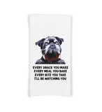 Brussels Griffon Every Snack You Make Kitchen Towel Funny Cute 100% Cotton Flour Sack Tea Towels Birthday Mother's Day Gift Idea