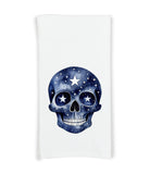 Midnight Blue Halloween Flour Sack Kitchen Towels Spider Skull Raven Bat Mushrooms Birthday Christmas Housewarming Hostess Halloween Gift