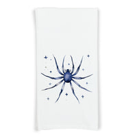 Midnight Blue Halloween Flour Sack Kitchen Towels Spider Skull Raven Bat Mushrooms Birthday Christmas Housewarming Hostess Halloween Gift