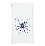 Midnight Blue Halloween Flour Sack Kitchen Towels Spider Skull Raven Bat Mushrooms Birthday Christmas Housewarming Hostess Halloween Gift