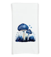 Midnight Blue Halloween Flour Sack Kitchen Towels Spider Skull Raven Bat Mushrooms Birthday Christmas Housewarming Hostess Halloween Gift