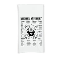 Witches Kitchen Rules and Kitchen Witchery Flour Sack Kitchen Towels Witch Birthday Christmas Housewarming Hostess Halloween Witchy Gift