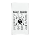 Witches Kitchen Rules and Kitchen Witchery Flour Sack Kitchen Towels Witch Birthday Christmas Housewarming Hostess Halloween Witchy Gift