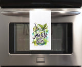 Mojito Mo' Fun Flour Sack Kitchen Towel Funny Bar Dish Cloth Cockail Party Hostess Housewarming Birthday Christmas Gift Idea