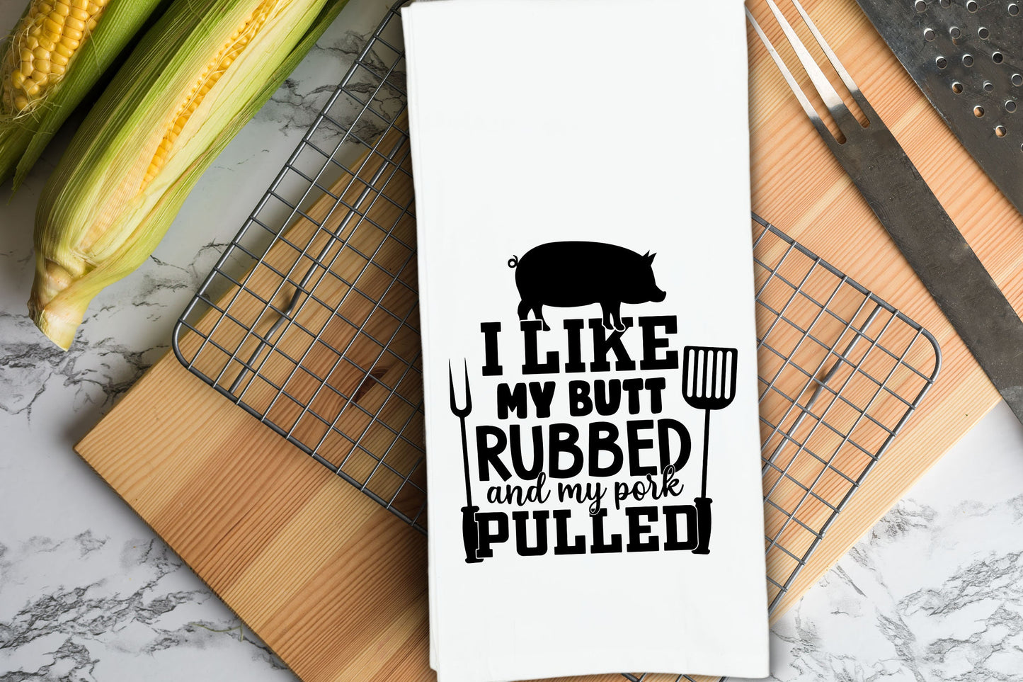 Funny Grilling Towels Set of 6 - Birthday Christmas Fathers Day Gift for Men Dad Grandpa Husband Boyfriend