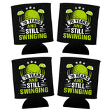70 Years and Still Swinging Can Cooler - Funny Golf 70th Birthday Insulated 12 oz Beverage Beer Soda Cozy for Drinks Gift Idea for Men Women